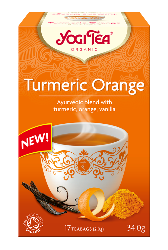 Yogi Tea Turmeric Orange -Luomutee