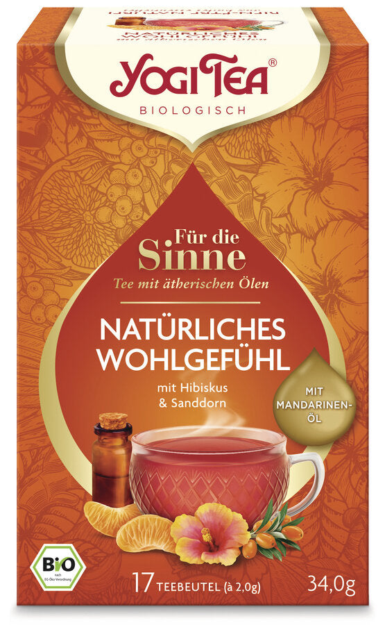 Yogi Tea Wellbeing  Luomutee