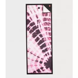 Yogitoes Skidless Yoga Towel  Joogapyyhe Tie Dye Fuchsia