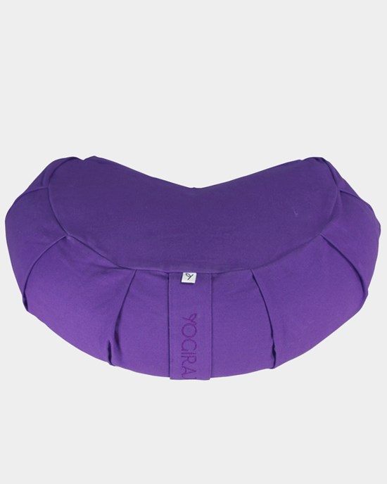 Yogiraj Meditation Cushion Crescent  Meditaatiotyyny Lilac Purple