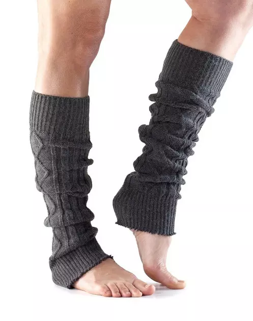 Toesox Fulltoe Scrunch Knee -Varvassukka Heat