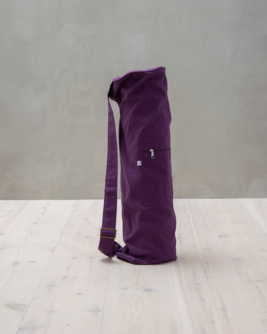 Yogiraj Yoga Mat Bag  Joogamattokassi Lilac Purple