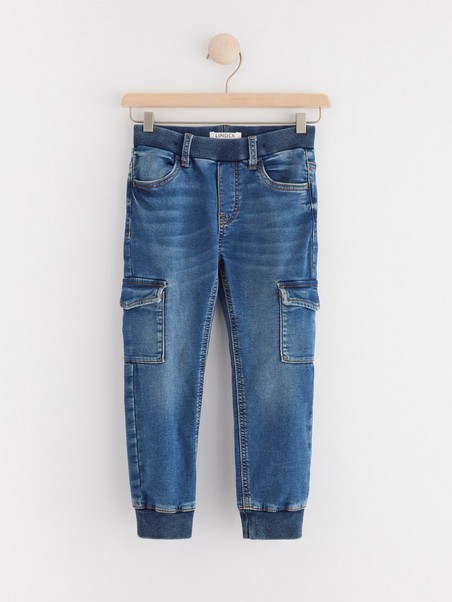 Cargo-Tyyliset Denimhousut