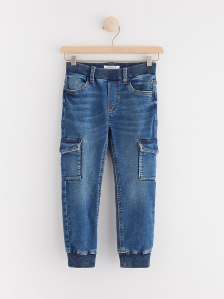 Cargo Tyyliset Denimhousut