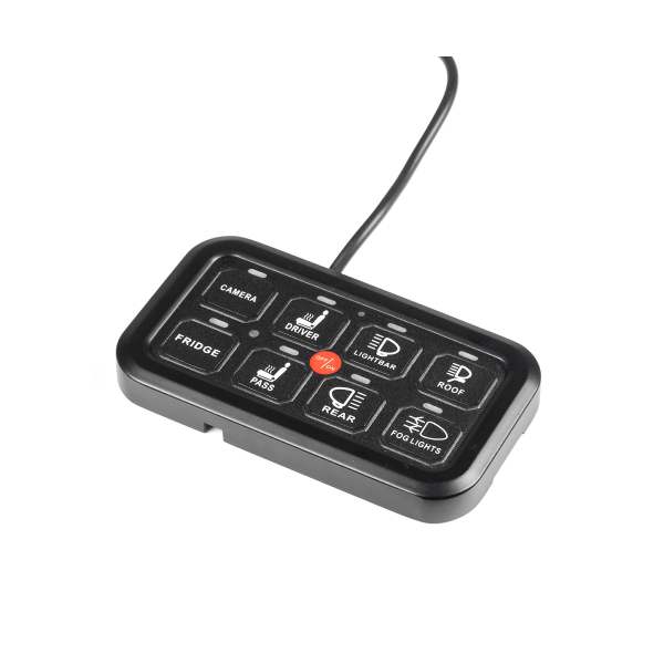 Kytkinpaneeli Purelux Multi-Switch Panel, 10-30V