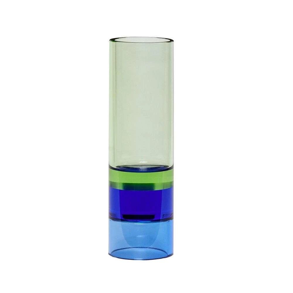 Astro Tealight Holder/Vase Green/Blue   Hübsch