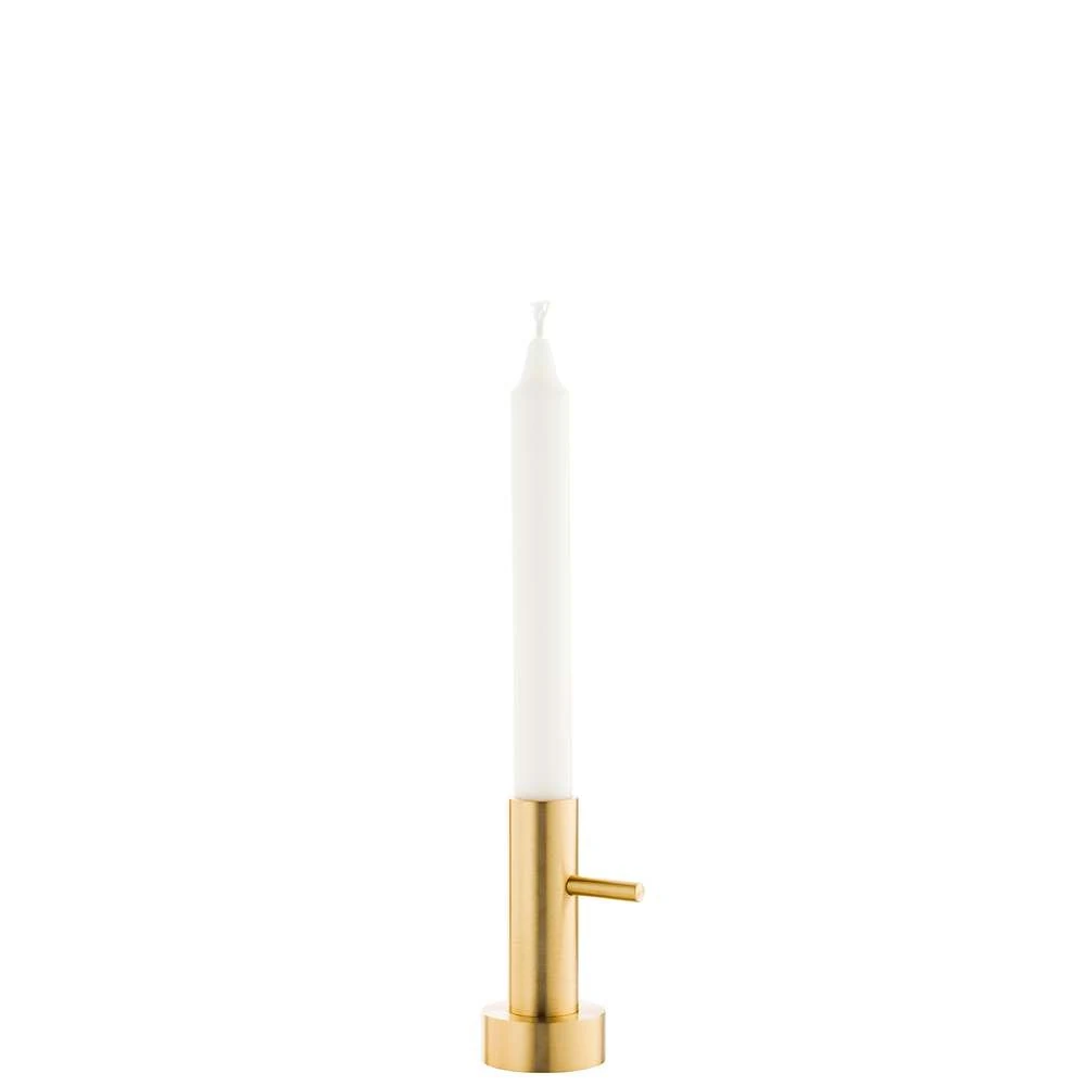 Candleholder Single 1 Brass   Fritz Hansen