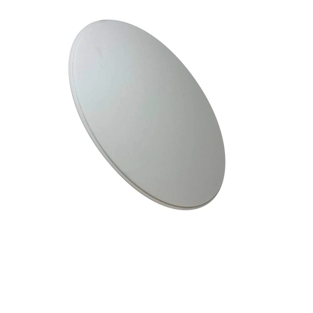 White Opaali Acrylic Top Lid Small   New Works