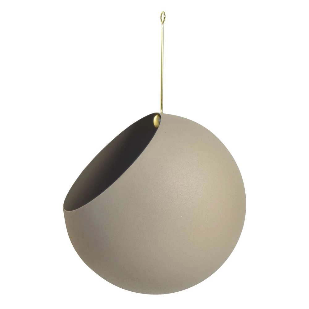 Globe Hanging Flowerpotø21 Taupe   Aytm