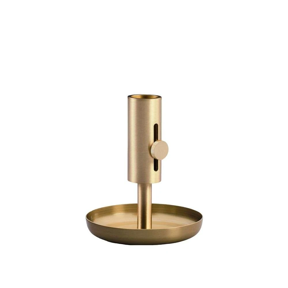 Granny Candle Holder Low Brass   Northern