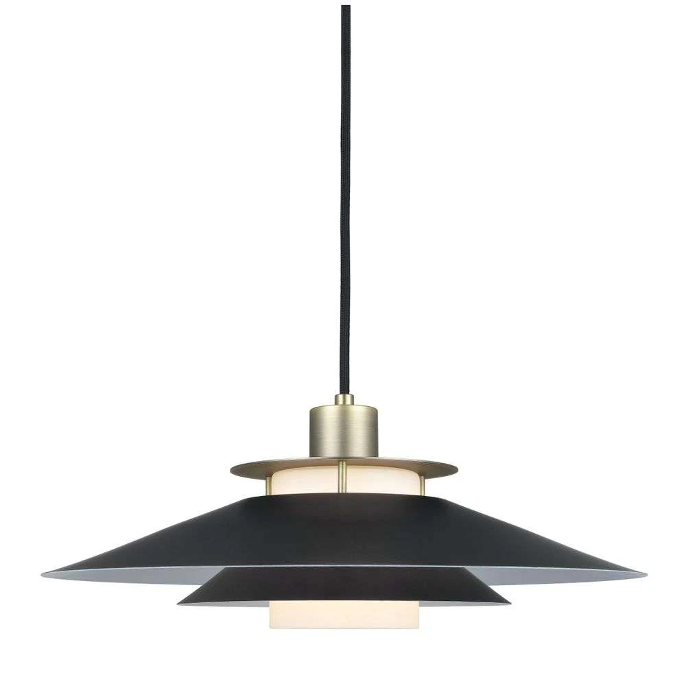 Rivoli Riippuvalaisinø40 Black/Brass   Halo Design