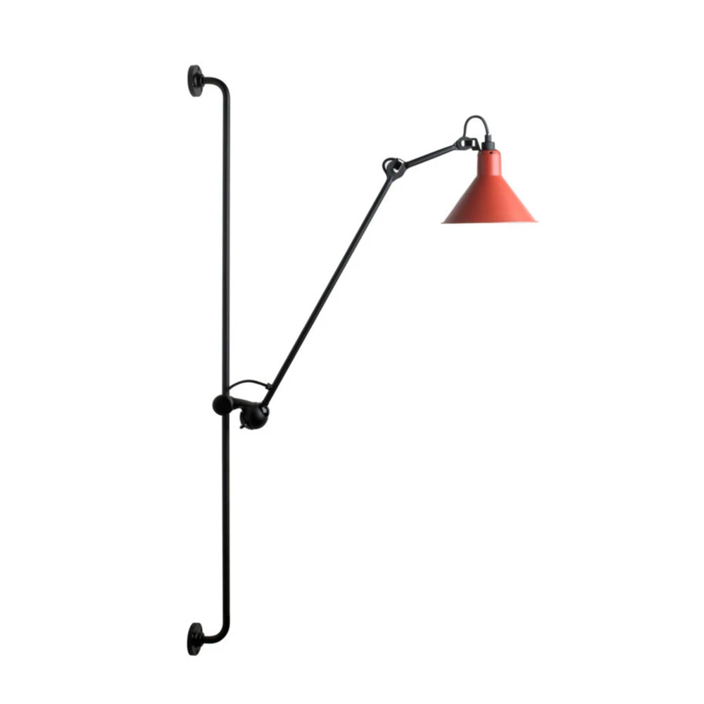 214 Seinävalaisin Punainen - Lampe Gras