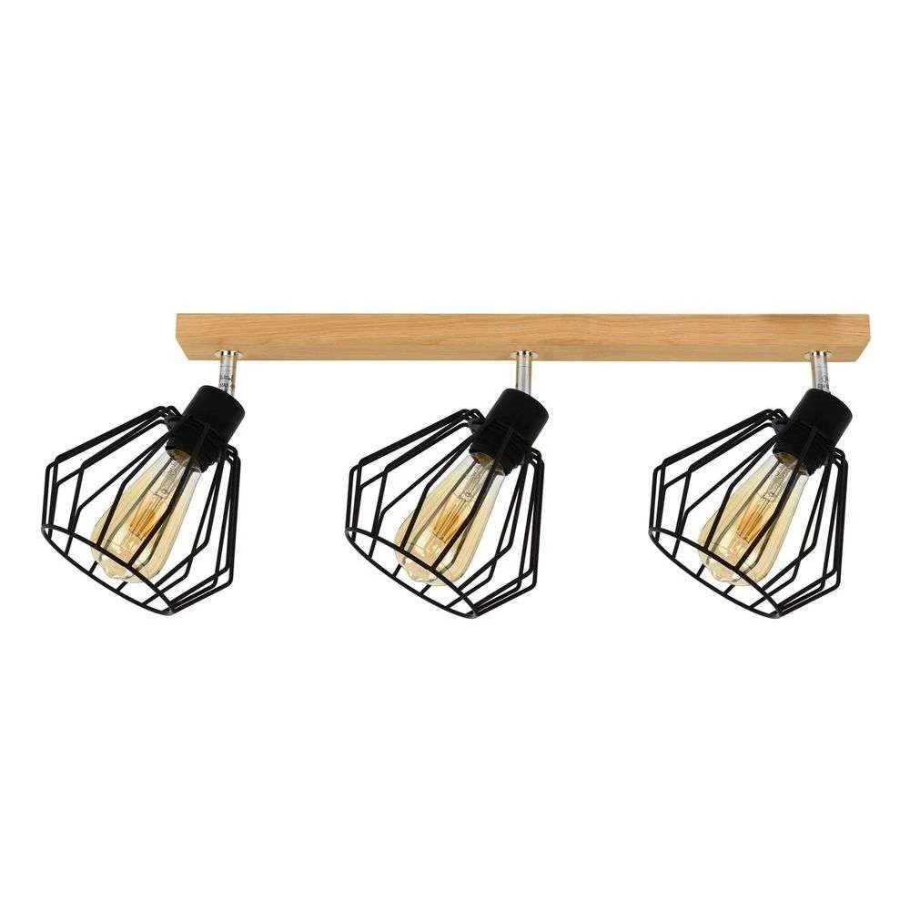 Vento 3 Kattovalaisin Black/Oak - Envostar