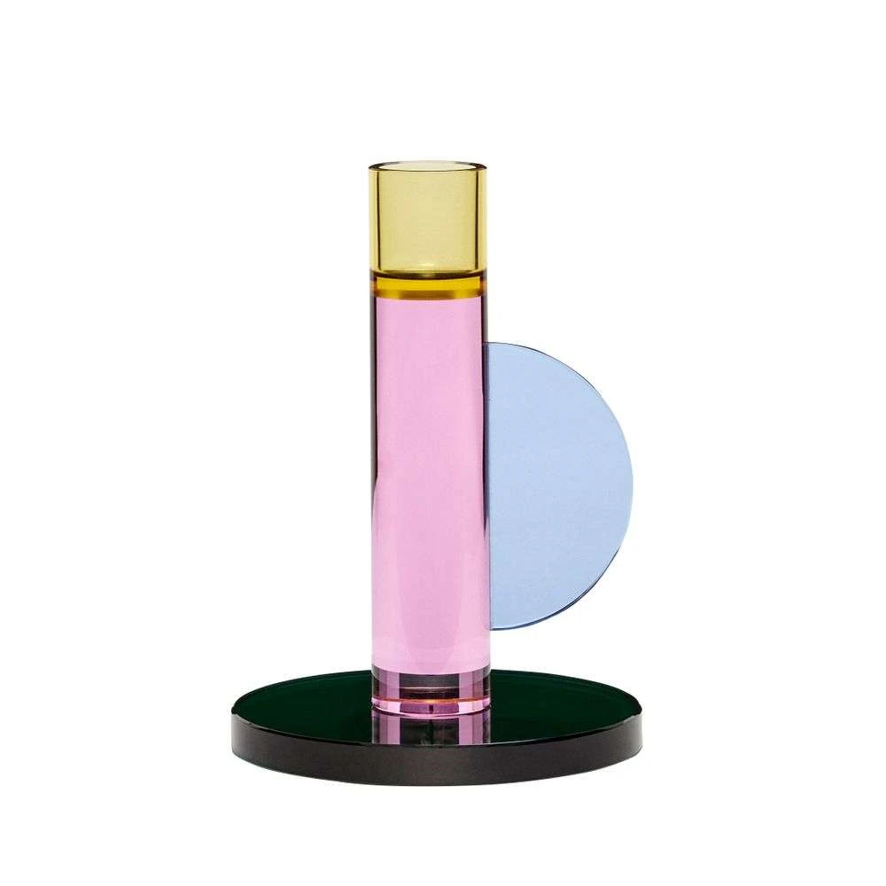 Astro Candlestick Pink - Hübsch