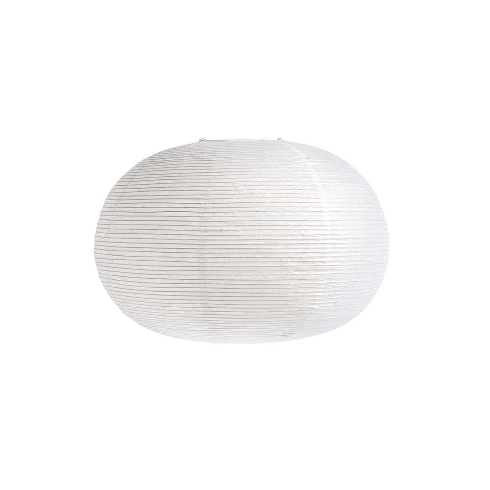 Rice Paper Shade Ellipse Classic White   Hay