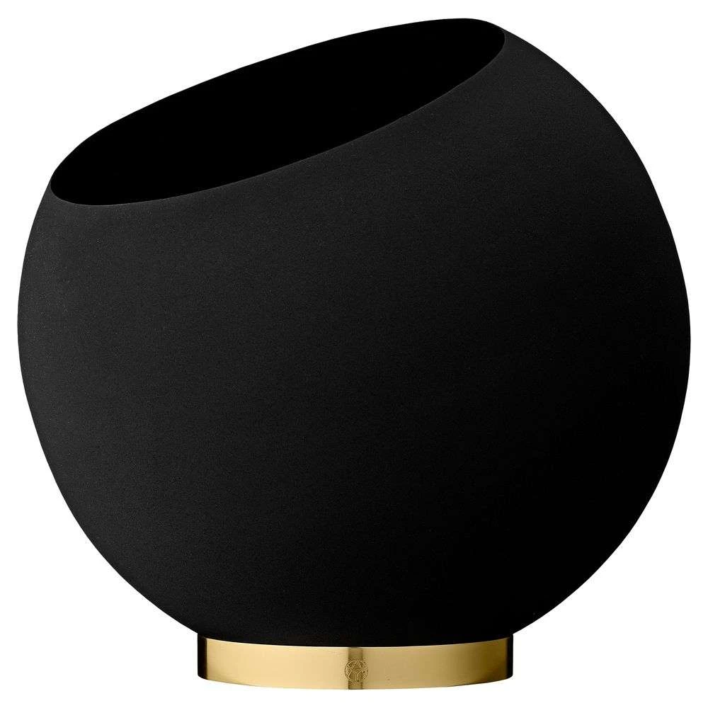 Globe Flower Potø37 Black   Aytm