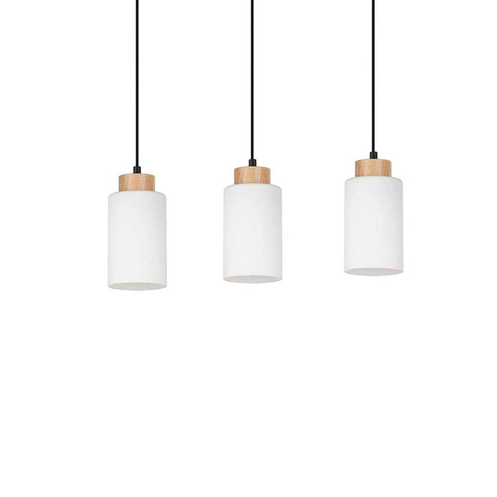 Talia 3 Riippuvalaisin Black/Wood/White - Envostar