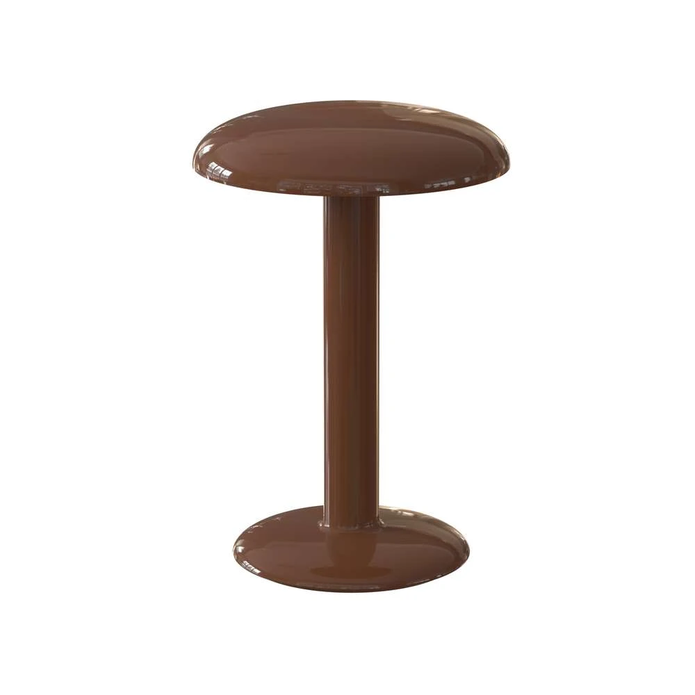 Gustave Portable Pöytävalaisin Lacquered Brown   Flos