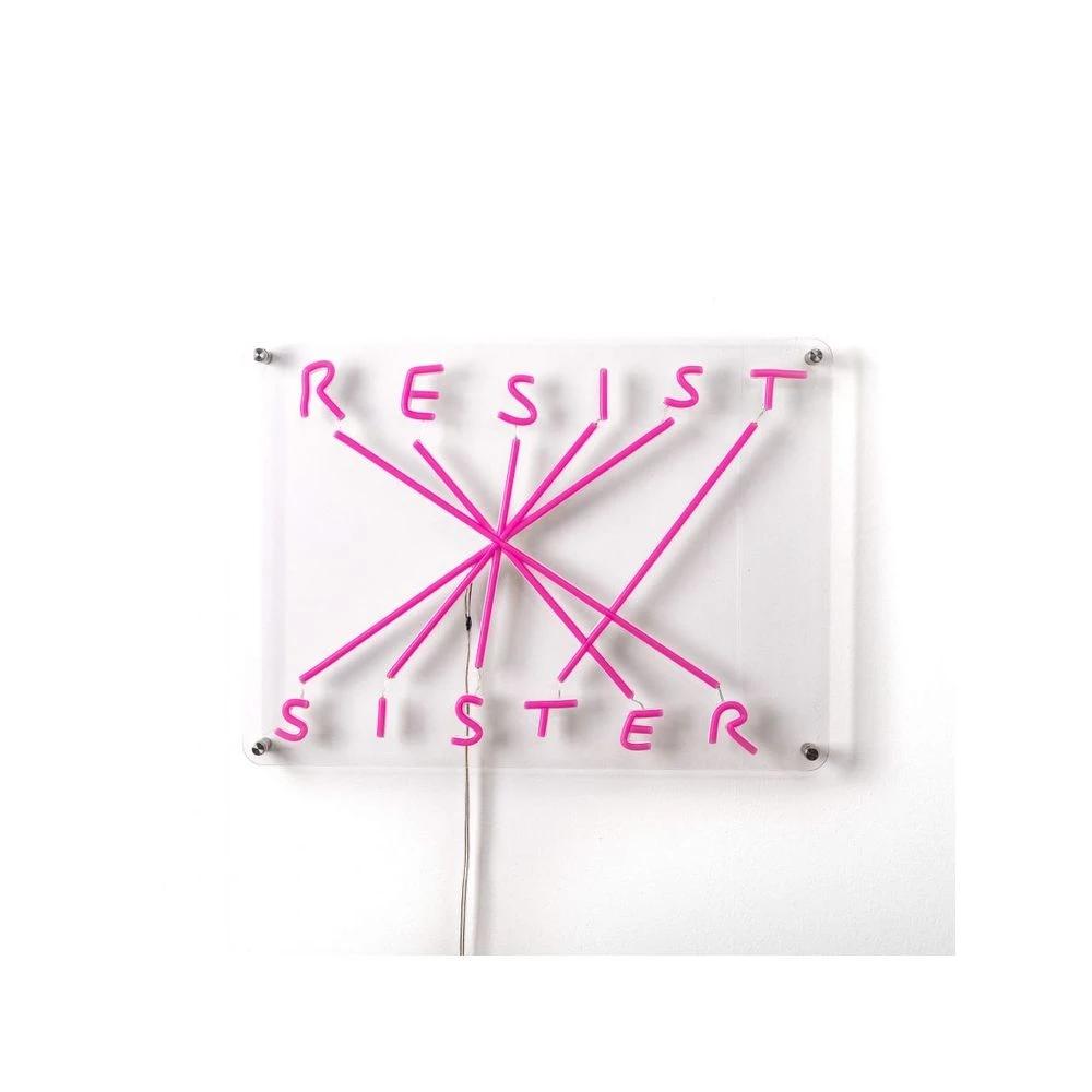 Resist Sister Led Sign   Seletti