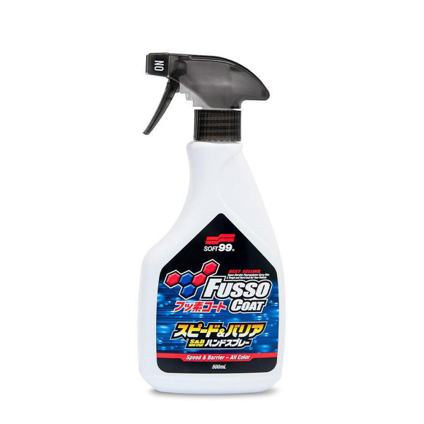 Quick Detailer Soft99 Fusso Coat Speed &Amp; Barrier Hand Spray, 500 Ml