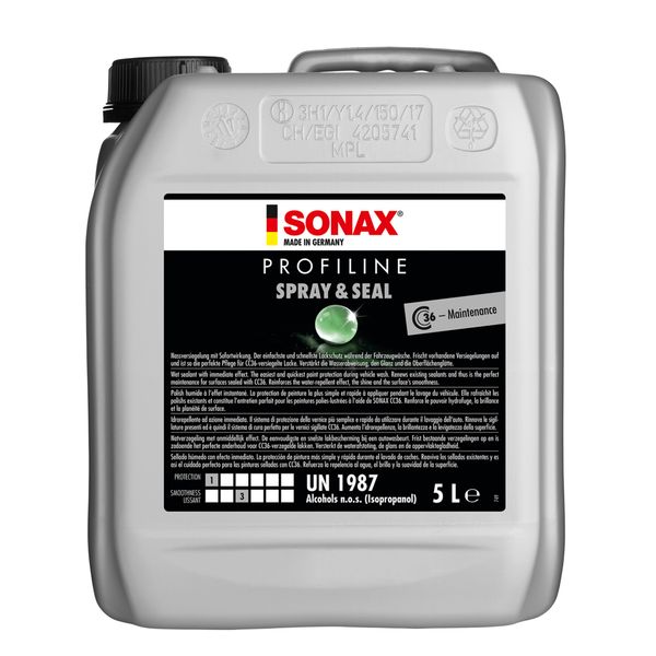 Sumutettava Suoja Aine Sonax Profiline Spray &Amp; Seal, 5000 Ml