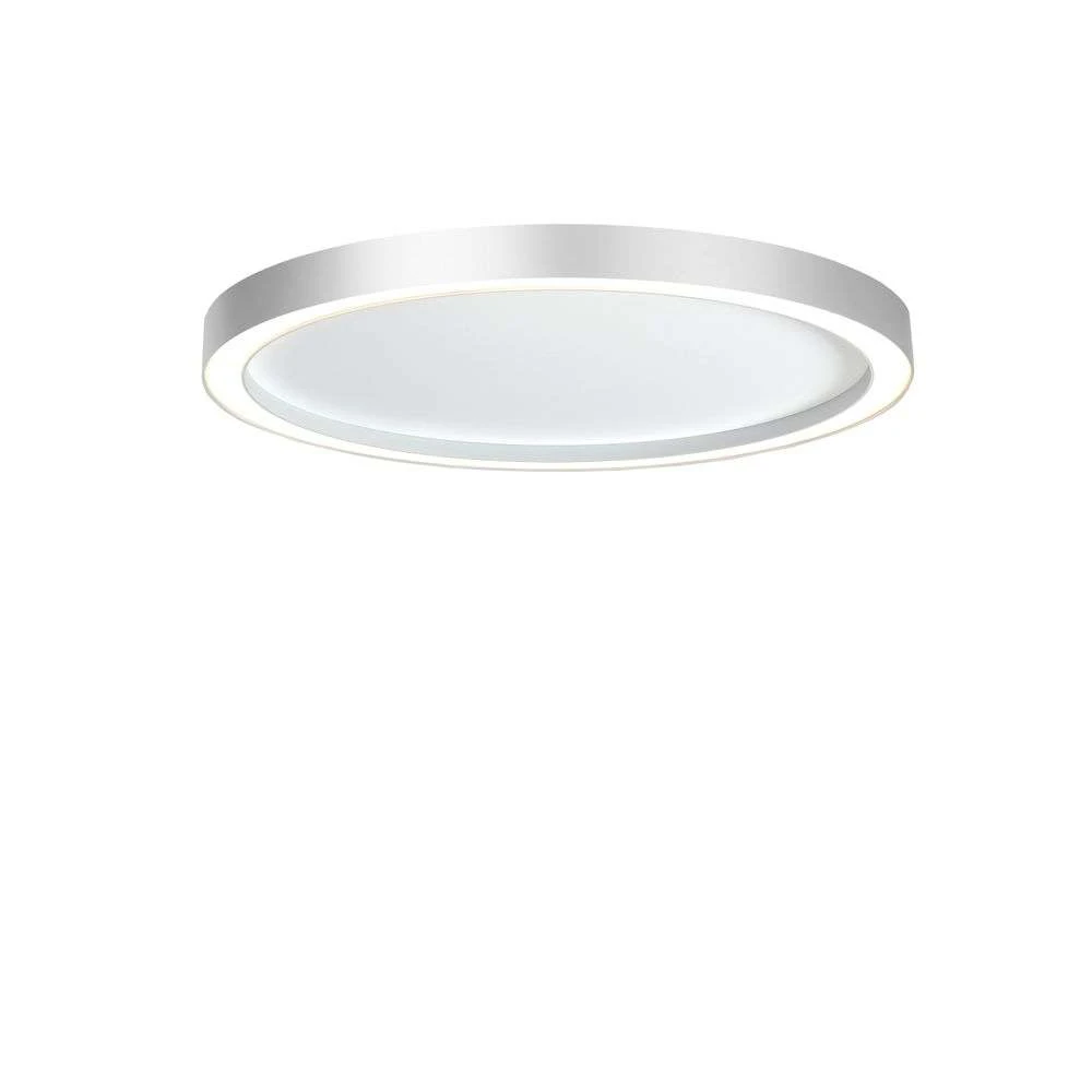 Aura Loftlampeø55 White/Aluminium   Bopp