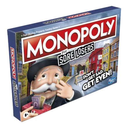 Monopoly Sore Loosers Edition Lautapeli