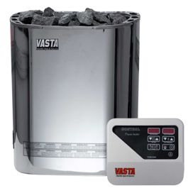 Vasta Sähkökiuas Blaze 8Kw, Teräs, Erillinen,