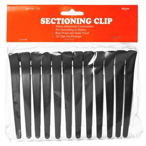 Hair Accessories Sectioning Hair Clips Black