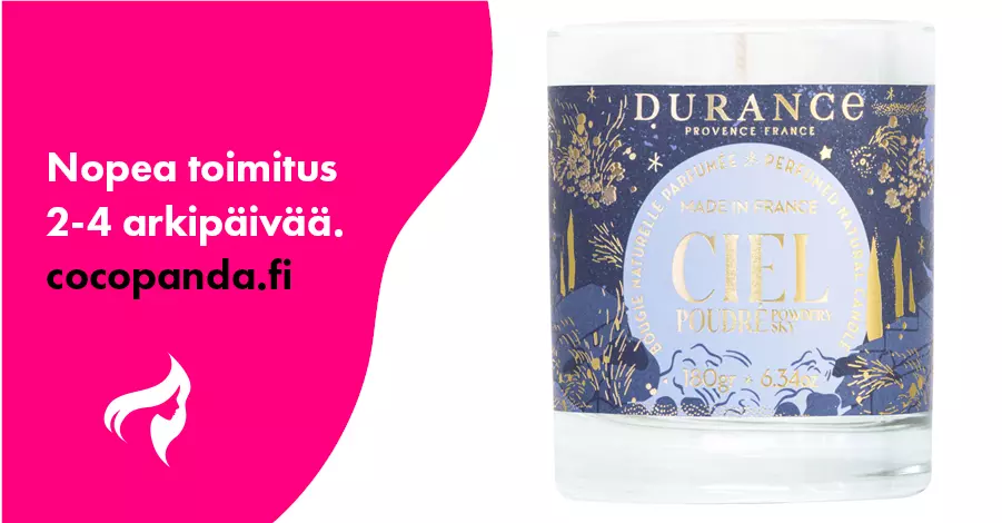 Durance Perfumed Candle G – Powdery