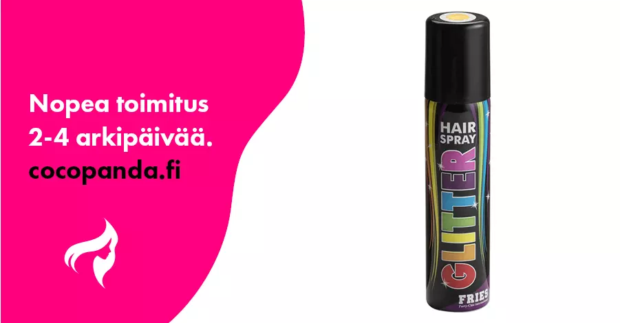 Bravehead Glitter Hair Spray Ml –