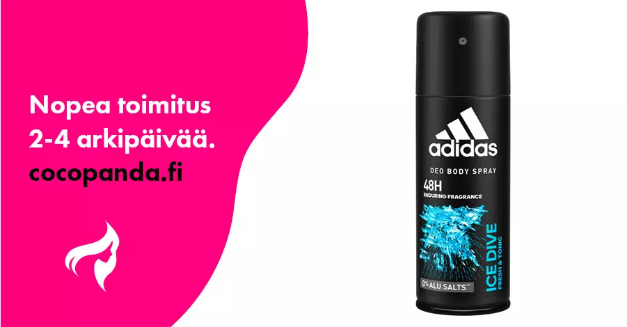 Adidas Ice Dive Deodorant Spray Ml