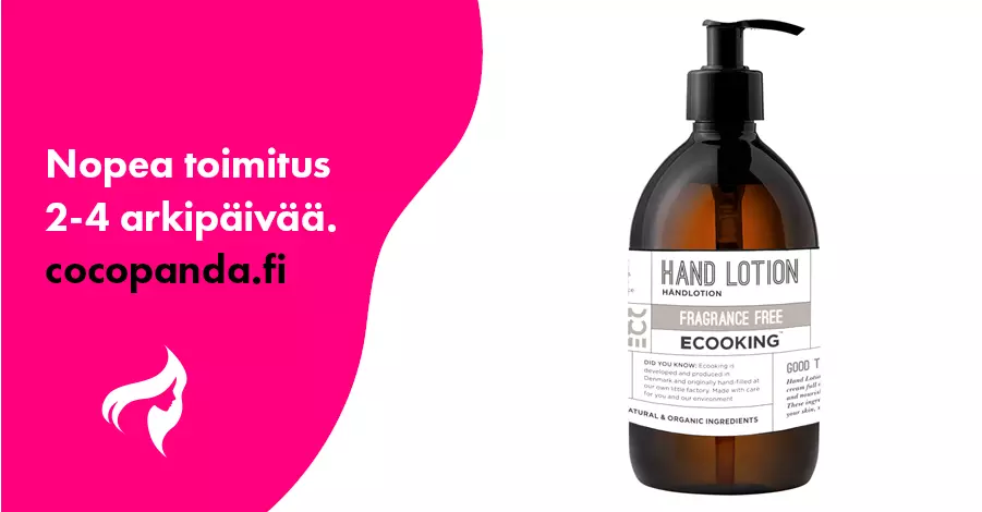 Ecooking Hand Lotion Fragrance Free Ml