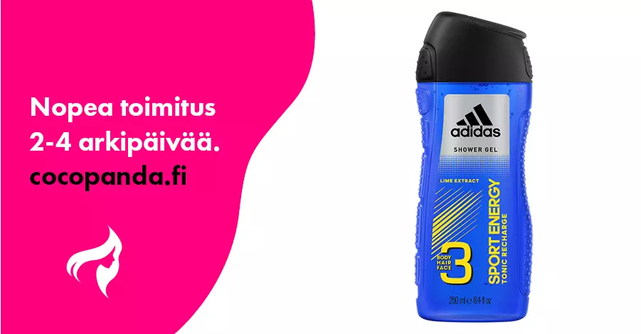 Adidas Sport Energy  In Body, Hair And