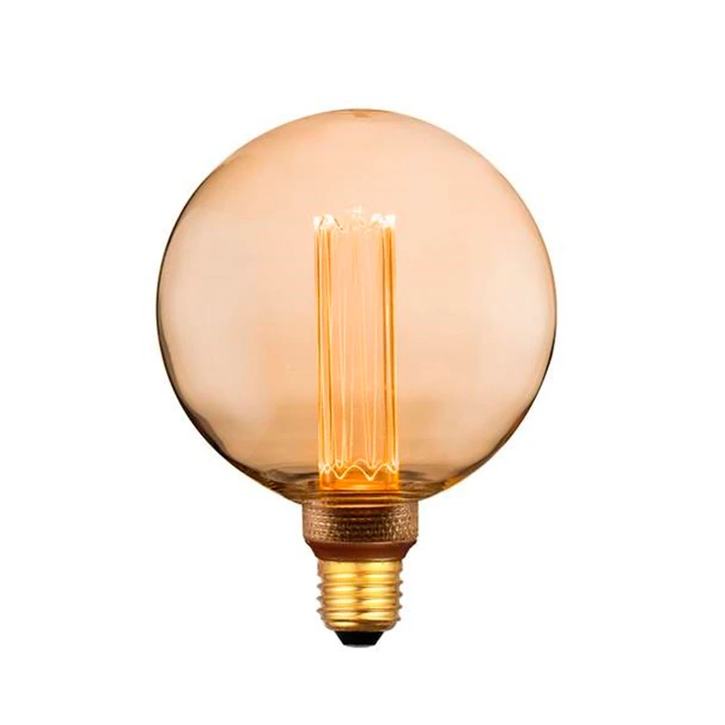 Lamppu Led 5W (100Lm) Vintage Globe 3 Step Dæmp E27   Colors