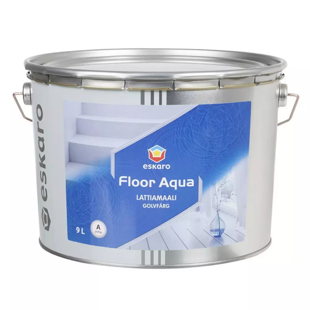 Eskaro Floor Aqua Lattiamaali Kiiltävä ,