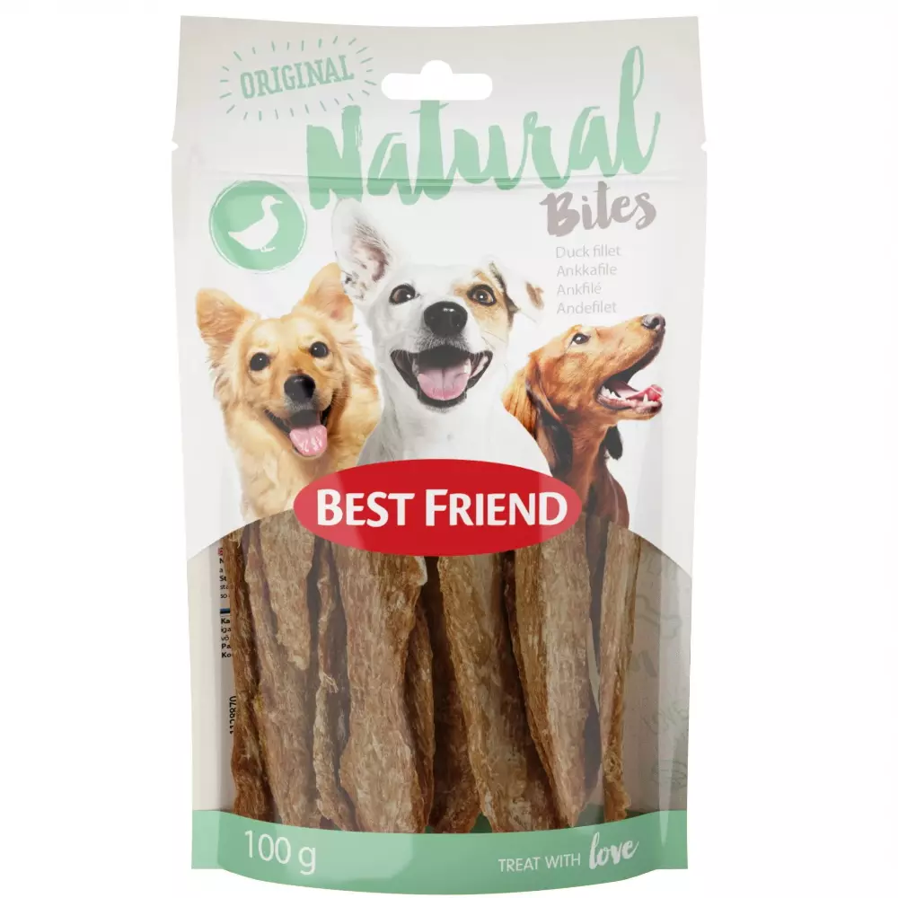 Best Friend Natural Bites Ankkafilee 100G