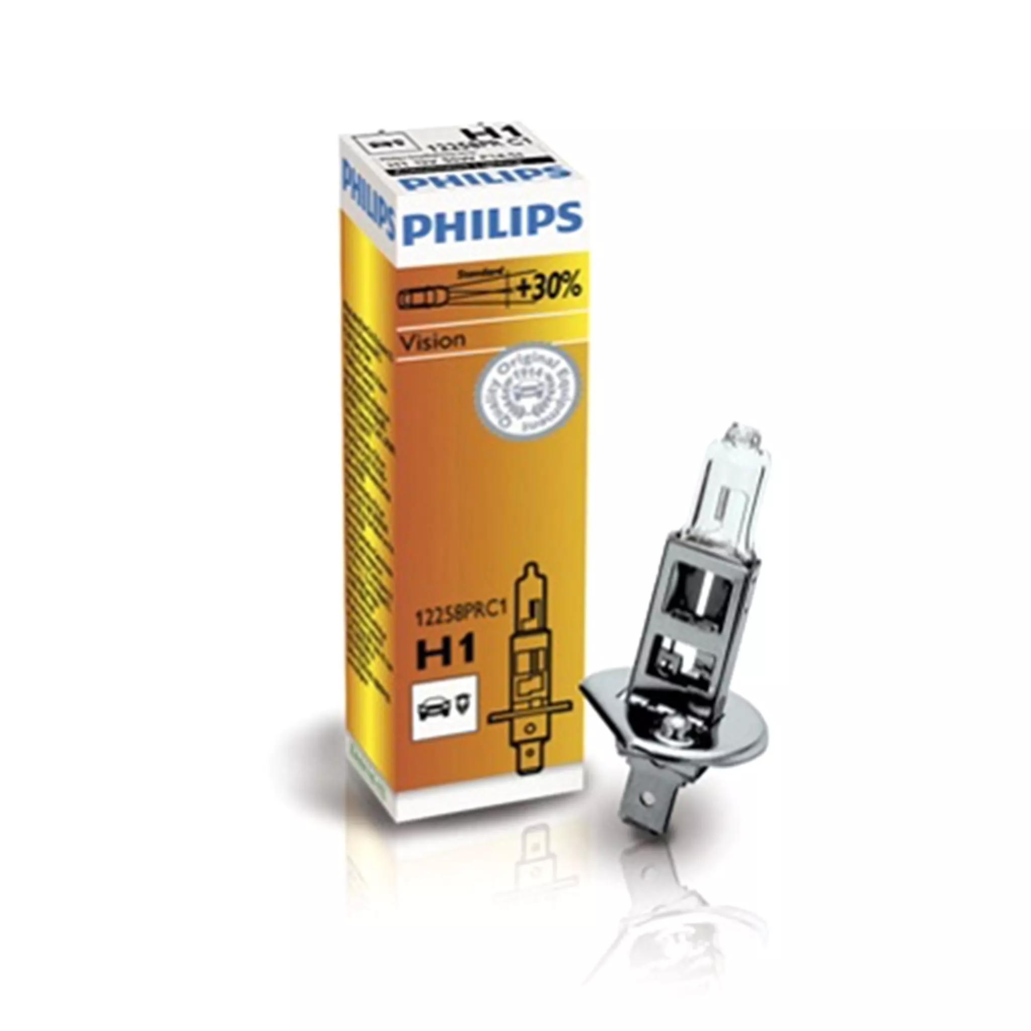 Halogeenipolttimo Philips Vision Plus, 55W, H1