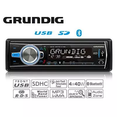 Grundig Gx33 Bluetooth Autoradio