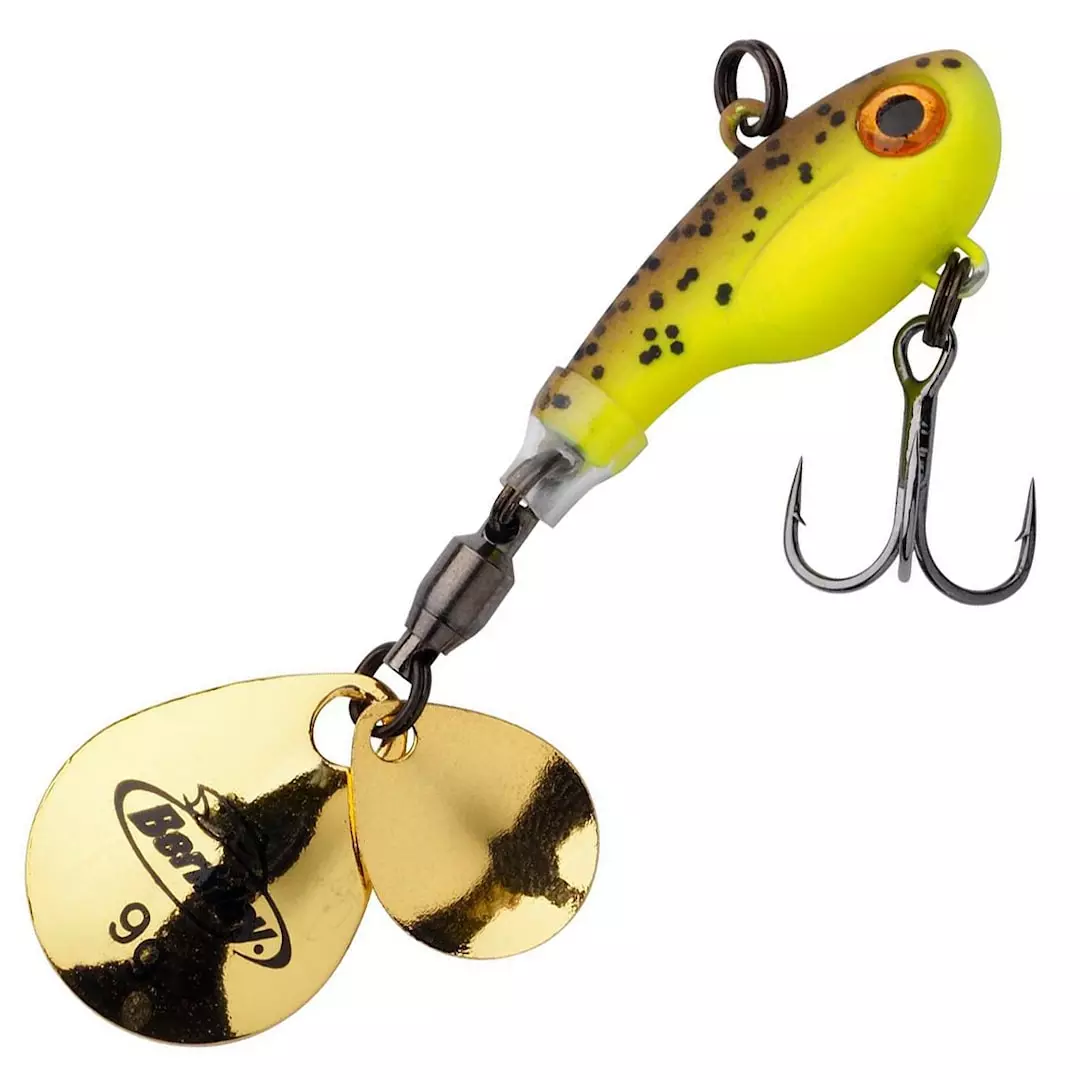 Berkley Pulse Spintail G Brown Chartreuse