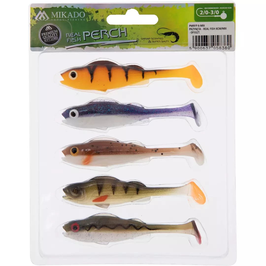 Mikado Real Fish Perch Cm Jigi