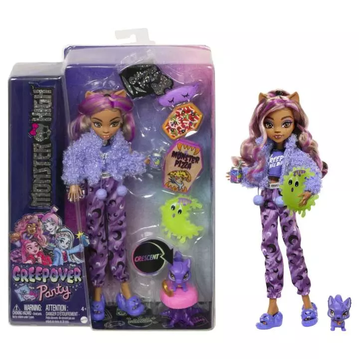 Monster High Creepover Doll Clawdeen Hky67