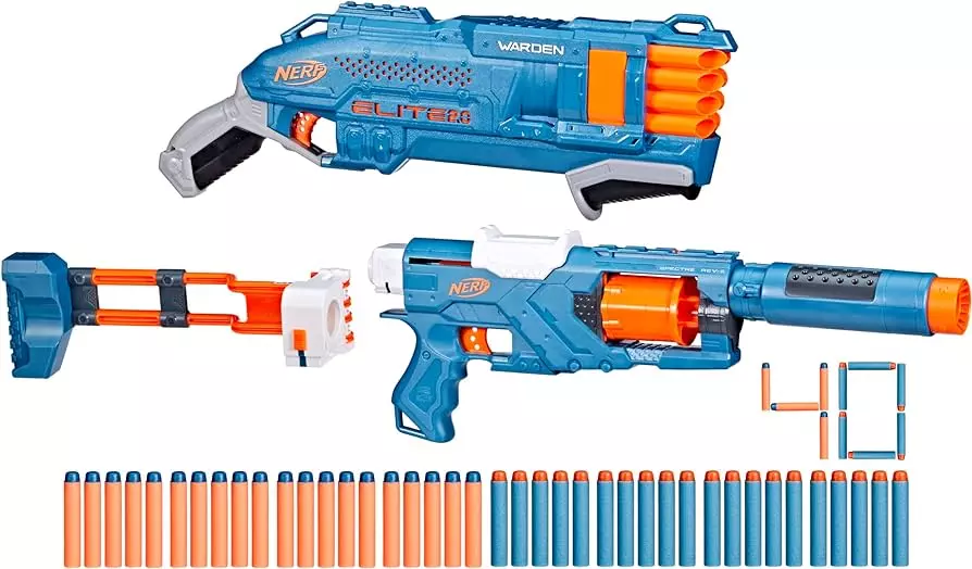 Nerf Elite .Double Defence Pack And