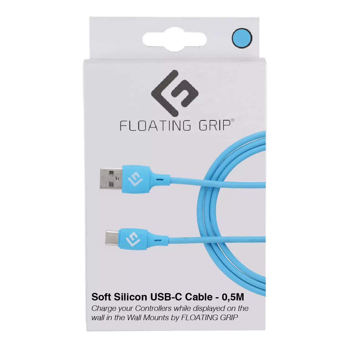 Floating Grip ,5M Silicone Usb-C Cable
