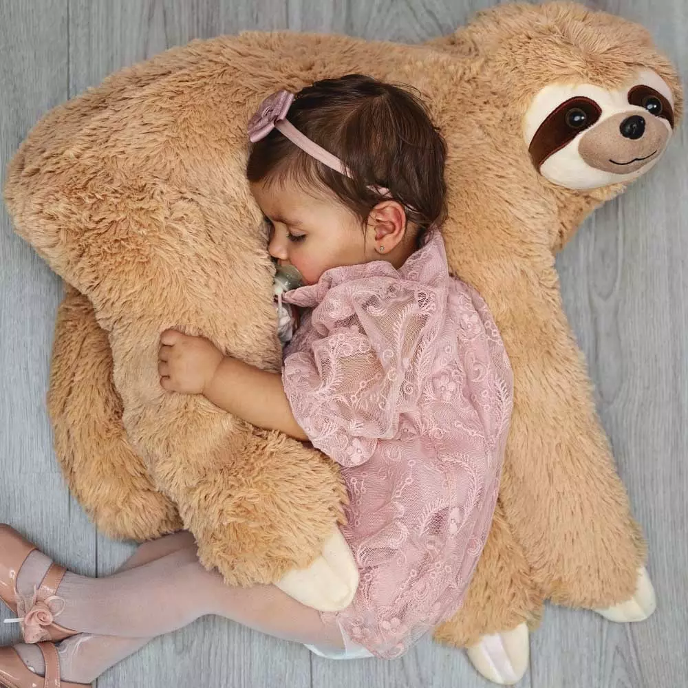 Lifesize Sloth Pillow 90Cm