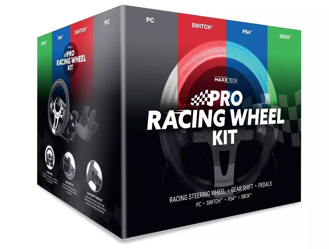 Pro Racing Wheel Kit Pc, Switch,
