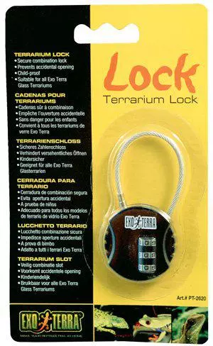 Exoterra Terrarium Combination Lock .0110