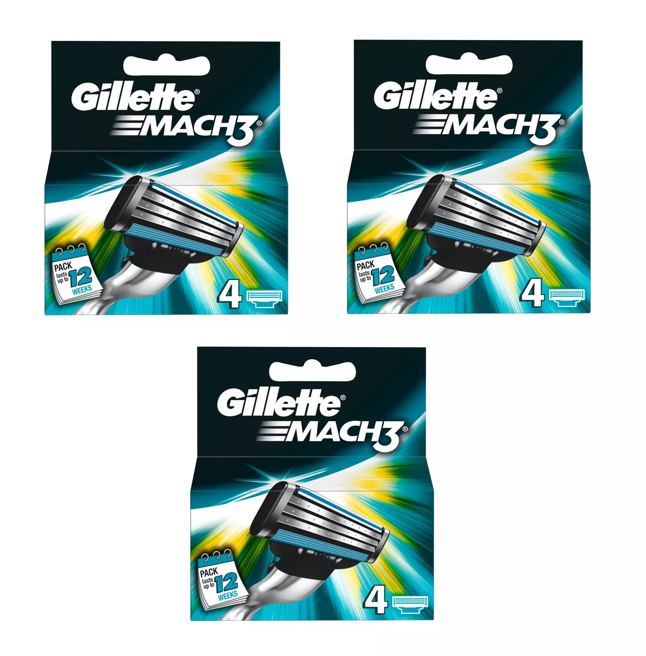 Gillette Mach3 Blades -Pack X