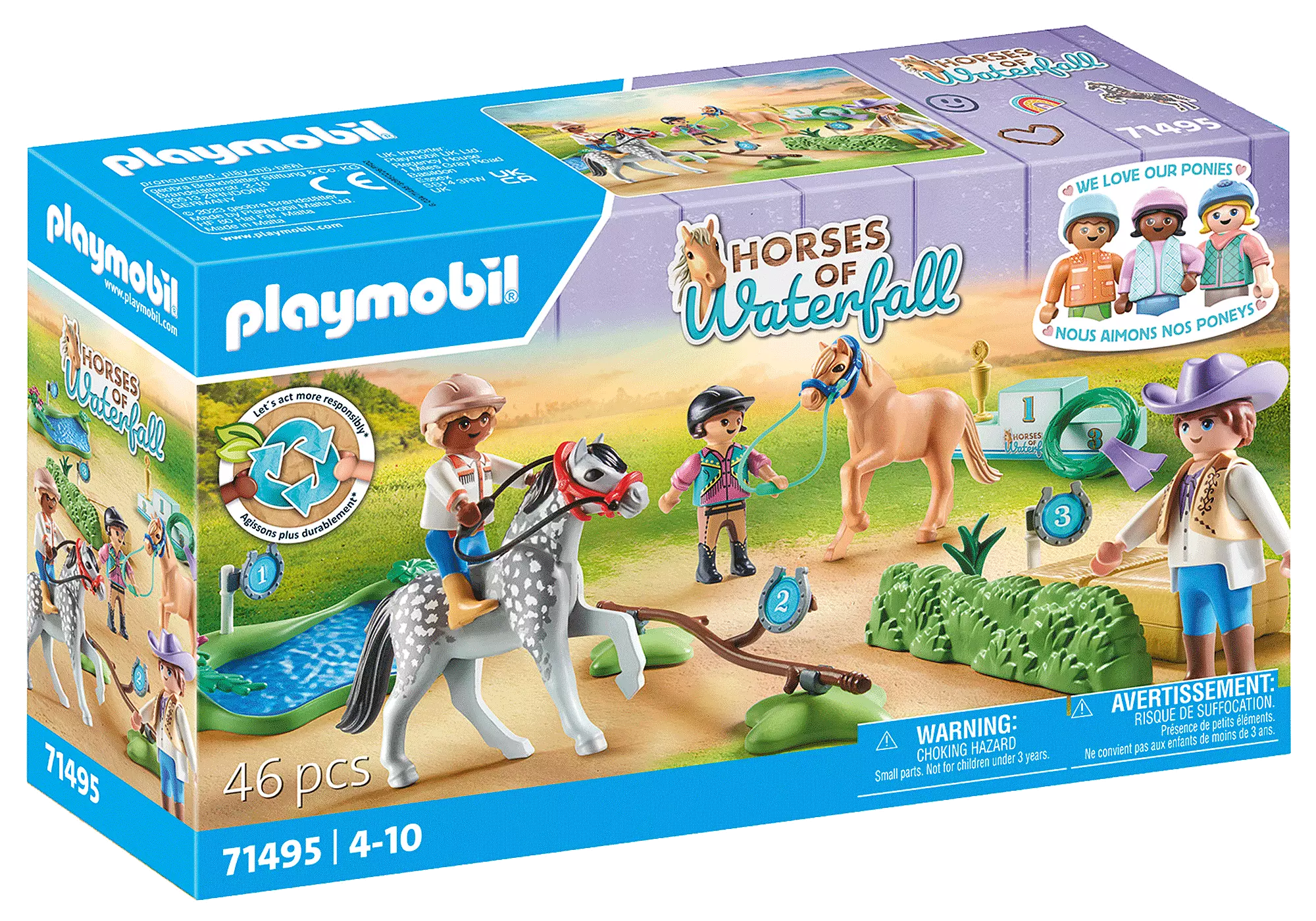 Playmobil Pony Tournament 71495