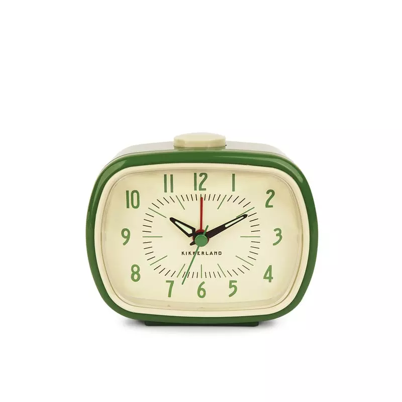 Retro Alarm Clock Plus Green